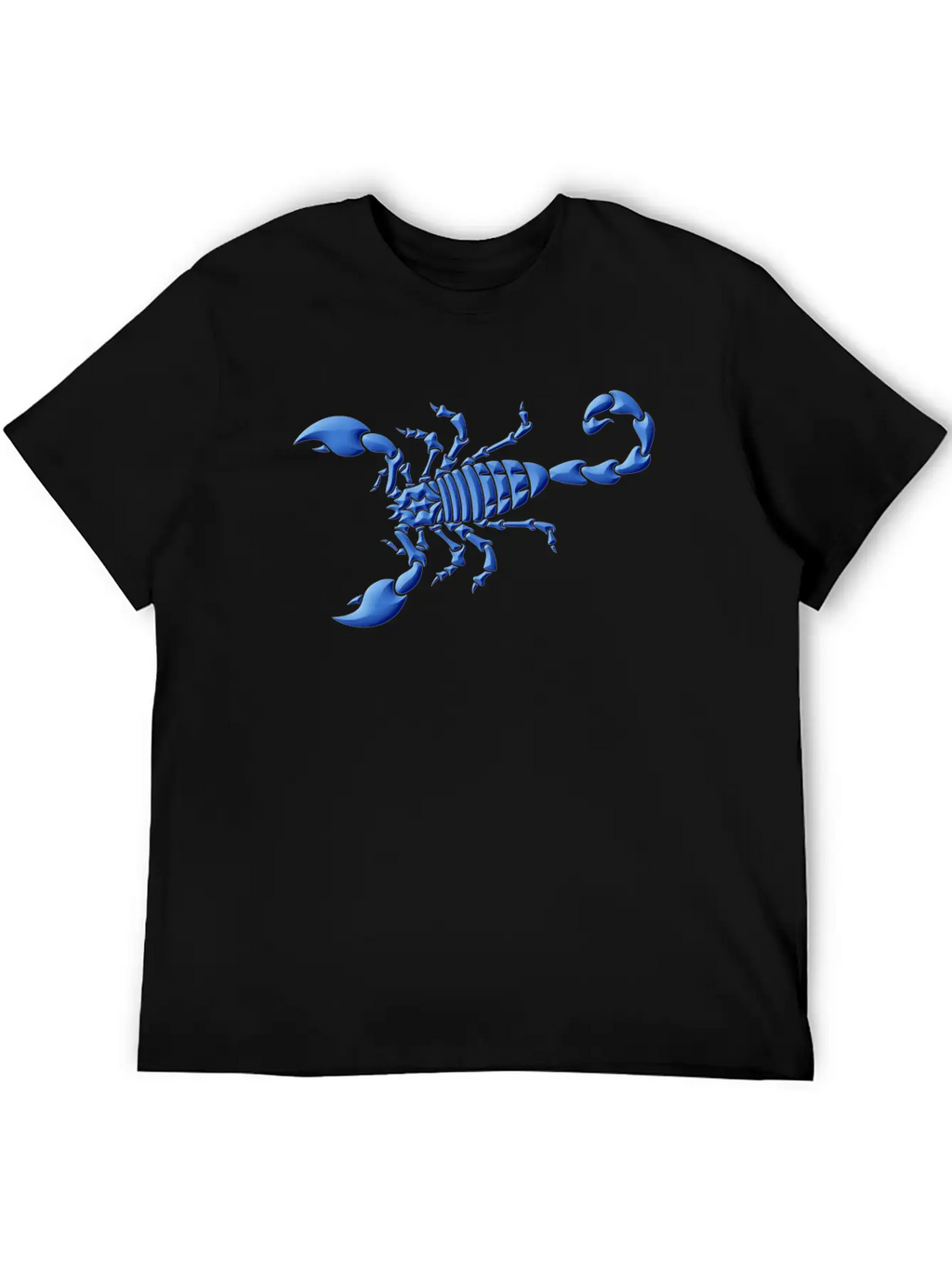 Blue Scorpion Unisex Casual T-Shirt – Clean Design For Daily Comfort