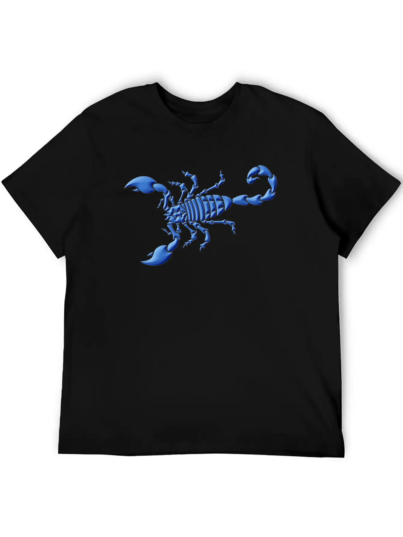 Blue Scorpion Unisex Casual T-Shirt – Clean Design For Daily Comfort