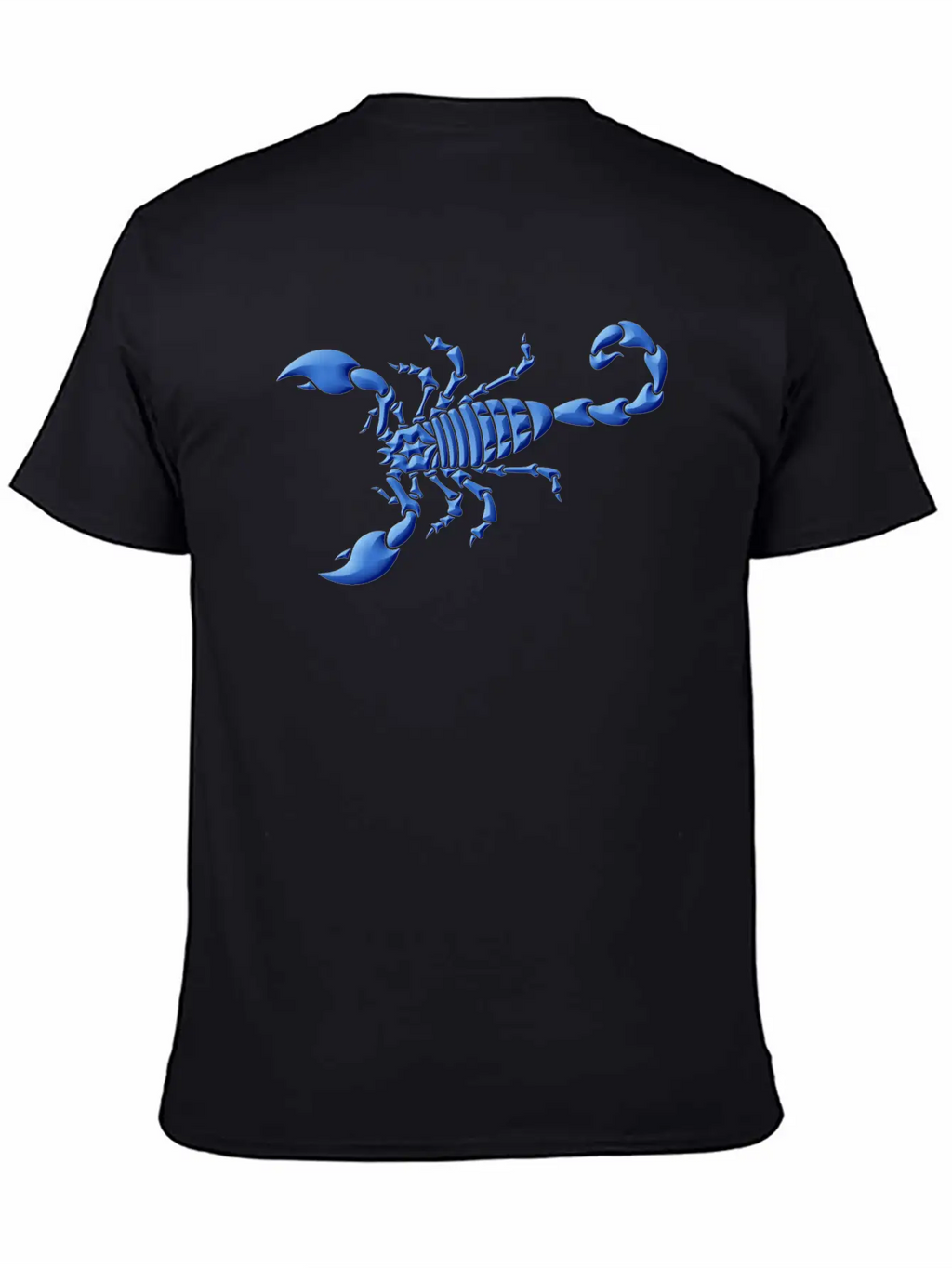 Blue Scorpion Unisex Casual T-Shirt – Clean Design For Daily Comfort