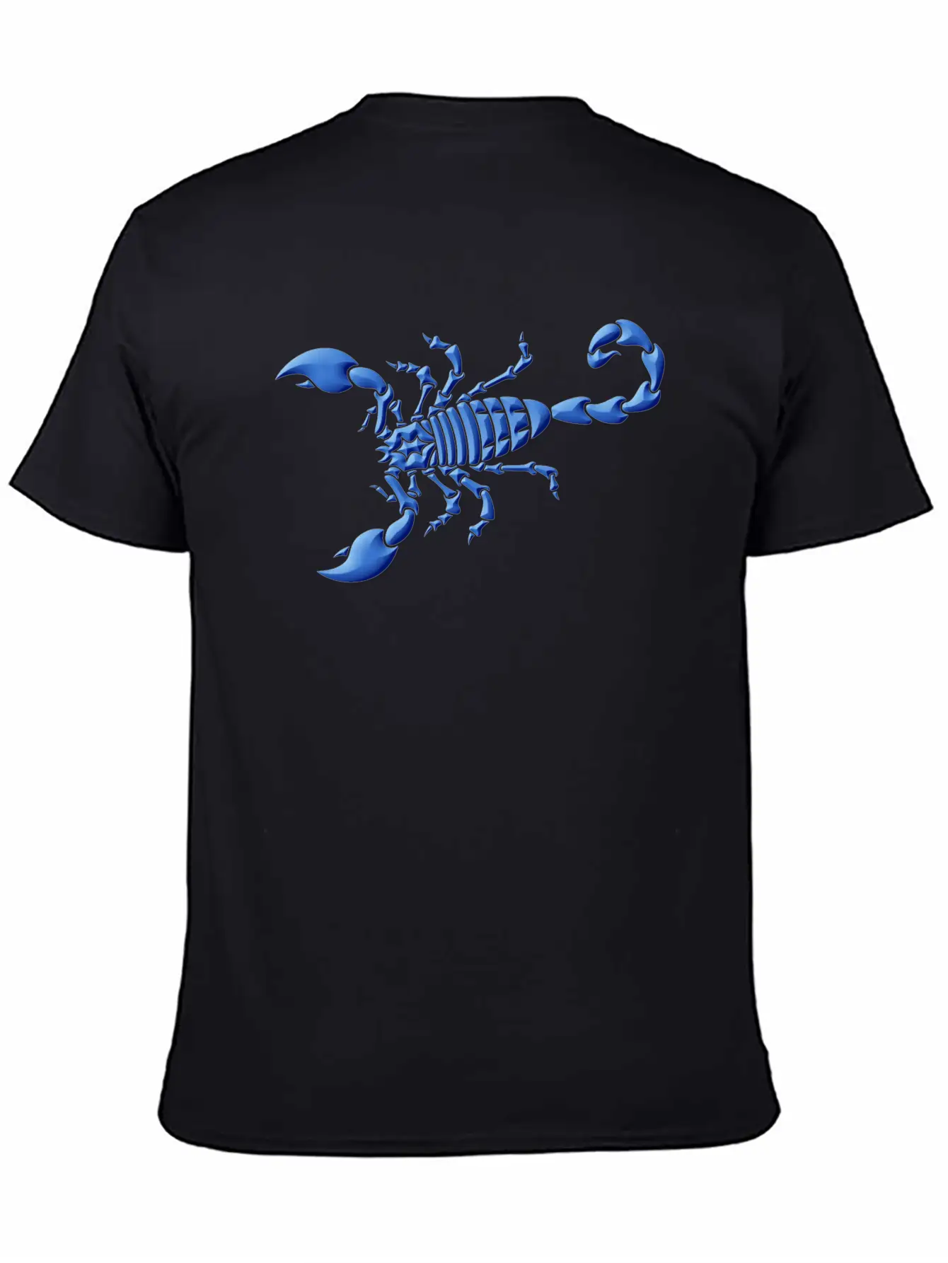Blue Scorpion Unisex Casual T-Shirt – Clean Design For Daily Comfort