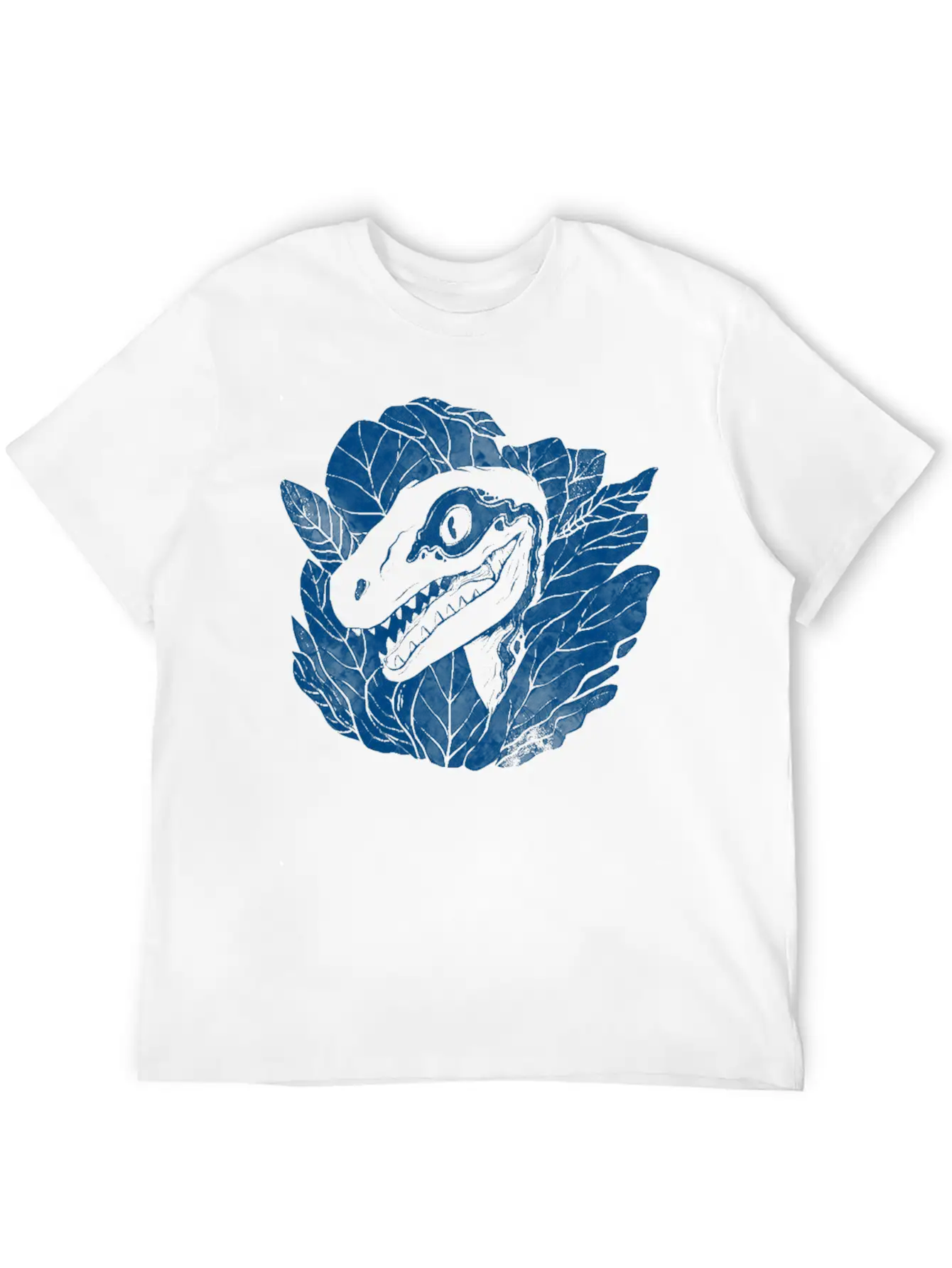 Blue Unisex Short Sleeve Soft Cotton T-Shirt – Casual Everyday Wear