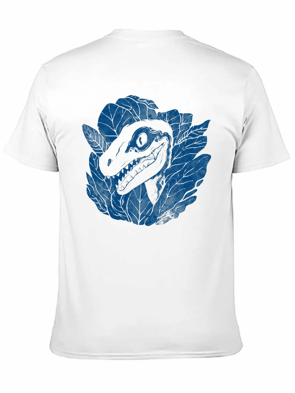 Blue Unisex Short Sleeve Soft Cotton T-Shirt – Casual Everyday Wear