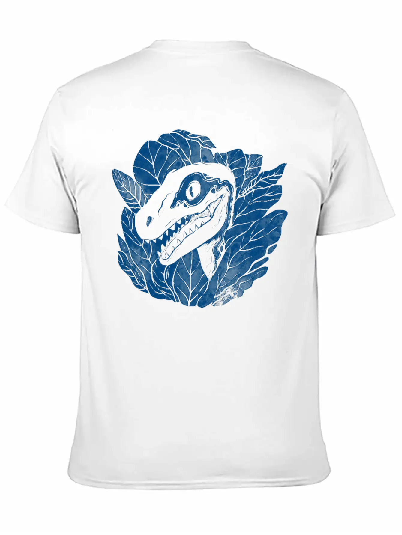 Blue Unisex Short Sleeve Soft Cotton T-Shirt – Casual Everyday Wear