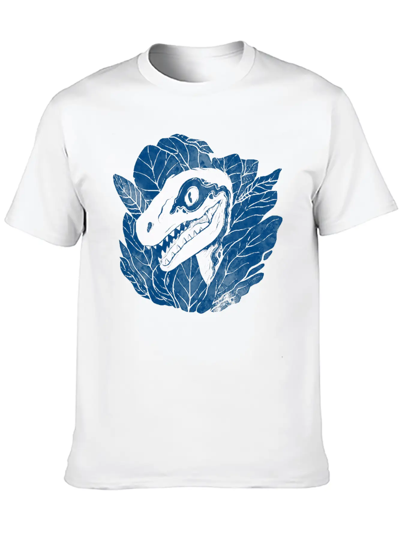 Blue Unisex Short Sleeve Soft Cotton T-Shirt – Casual Everyday Wear