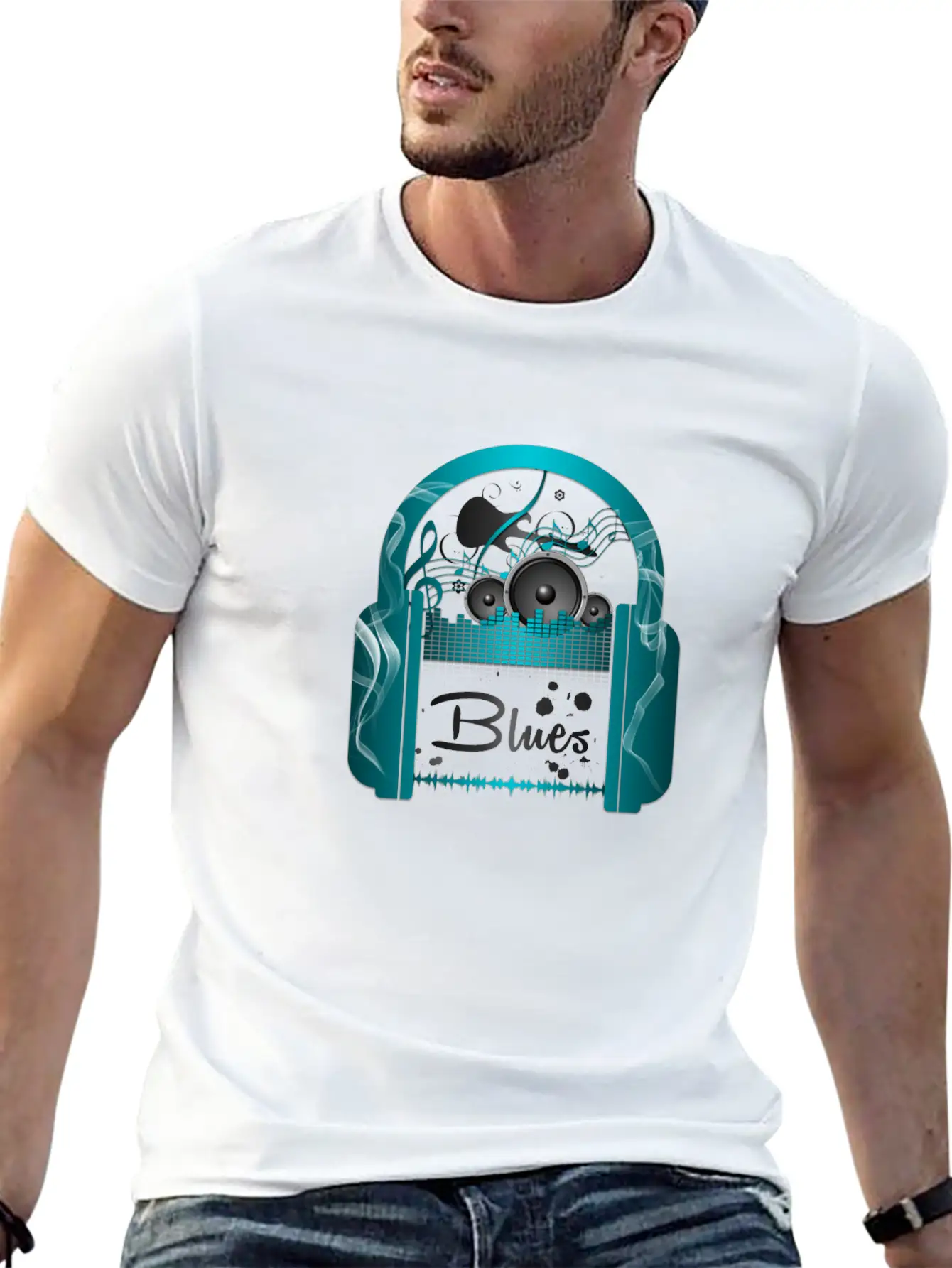 Blues Music Unisex Casual T-Shirt – Clean Design For Daily Comfort