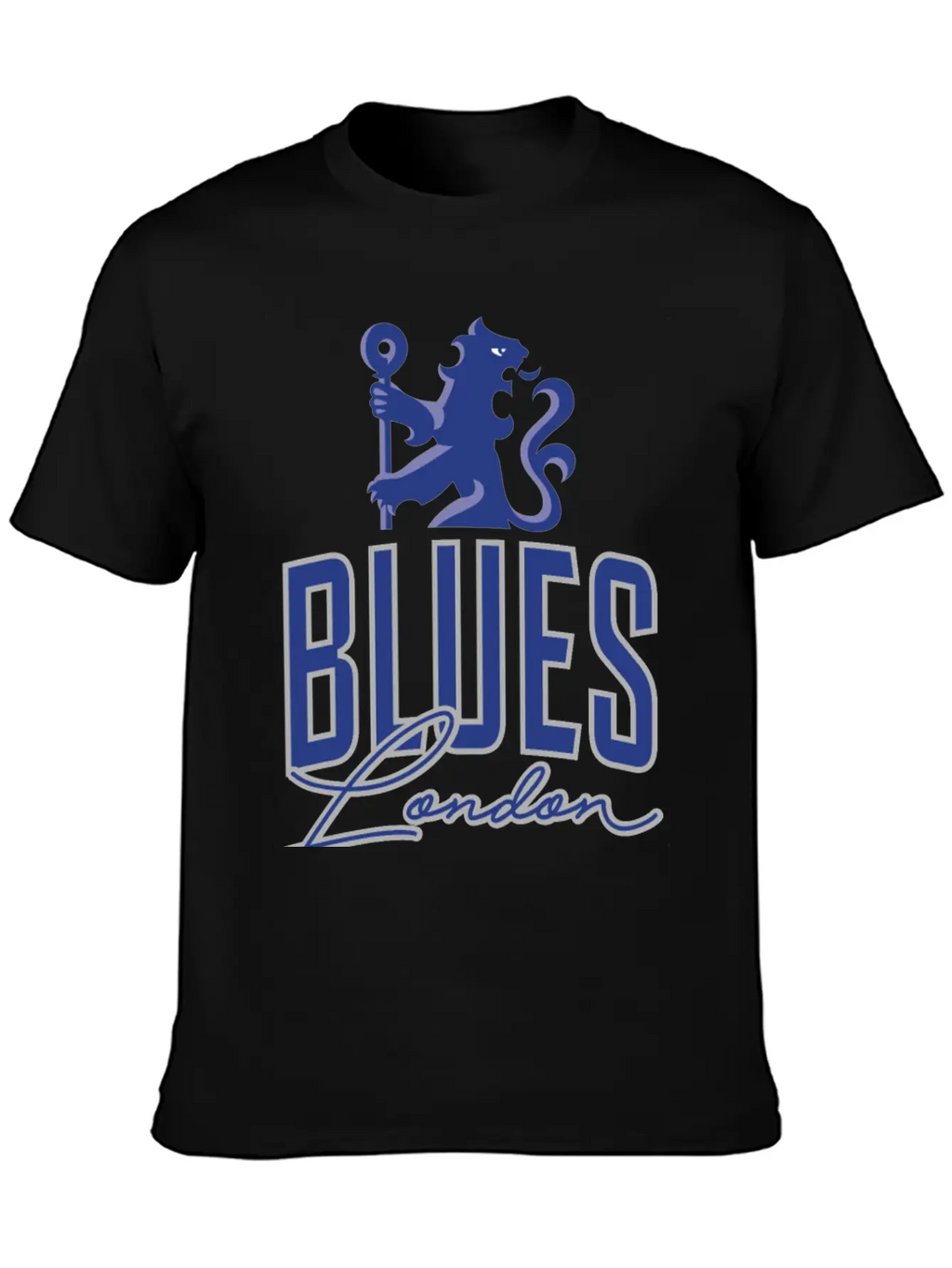 Blues Of London Unisex Casual T-Shirt – Clean Design For Daily Comfort