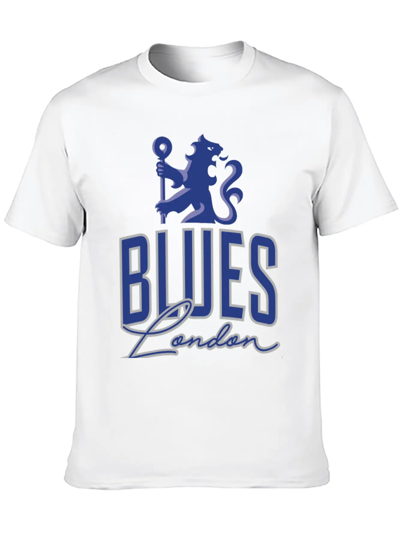 Blues Of London Unisex Casual T-Shirt – Clean Design For Daily Comfort