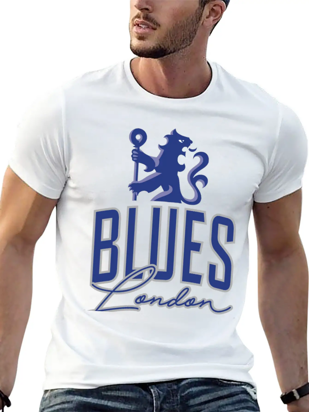 Blues Of London Unisex Casual T-Shirt – Clean Design For Daily Comfort