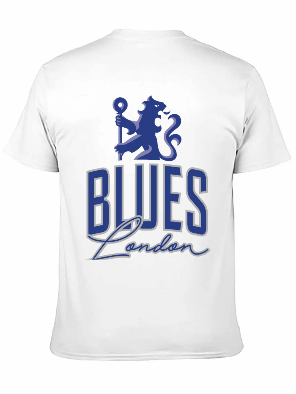 Blues Of London Unisex Casual T-Shirt – Clean Design For Daily Comfort