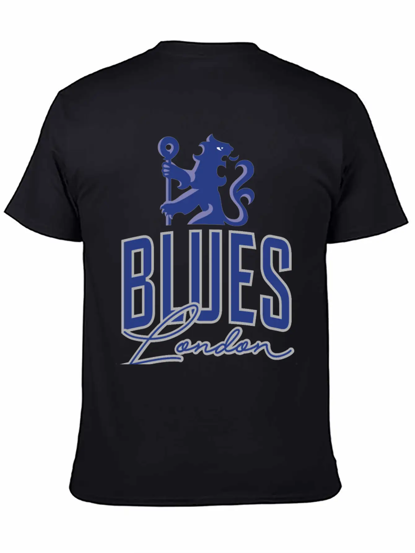 Blues Of London Unisex Casual T-Shirt – Clean Design For Daily Comfort
