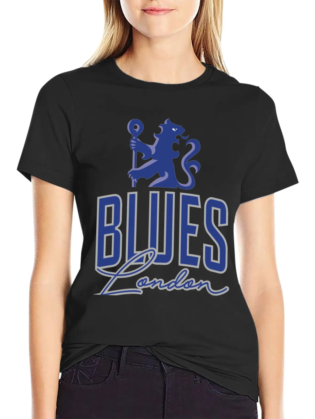 Blues Of London Unisex Casual T-Shirt – Clean Design For Daily Comfort