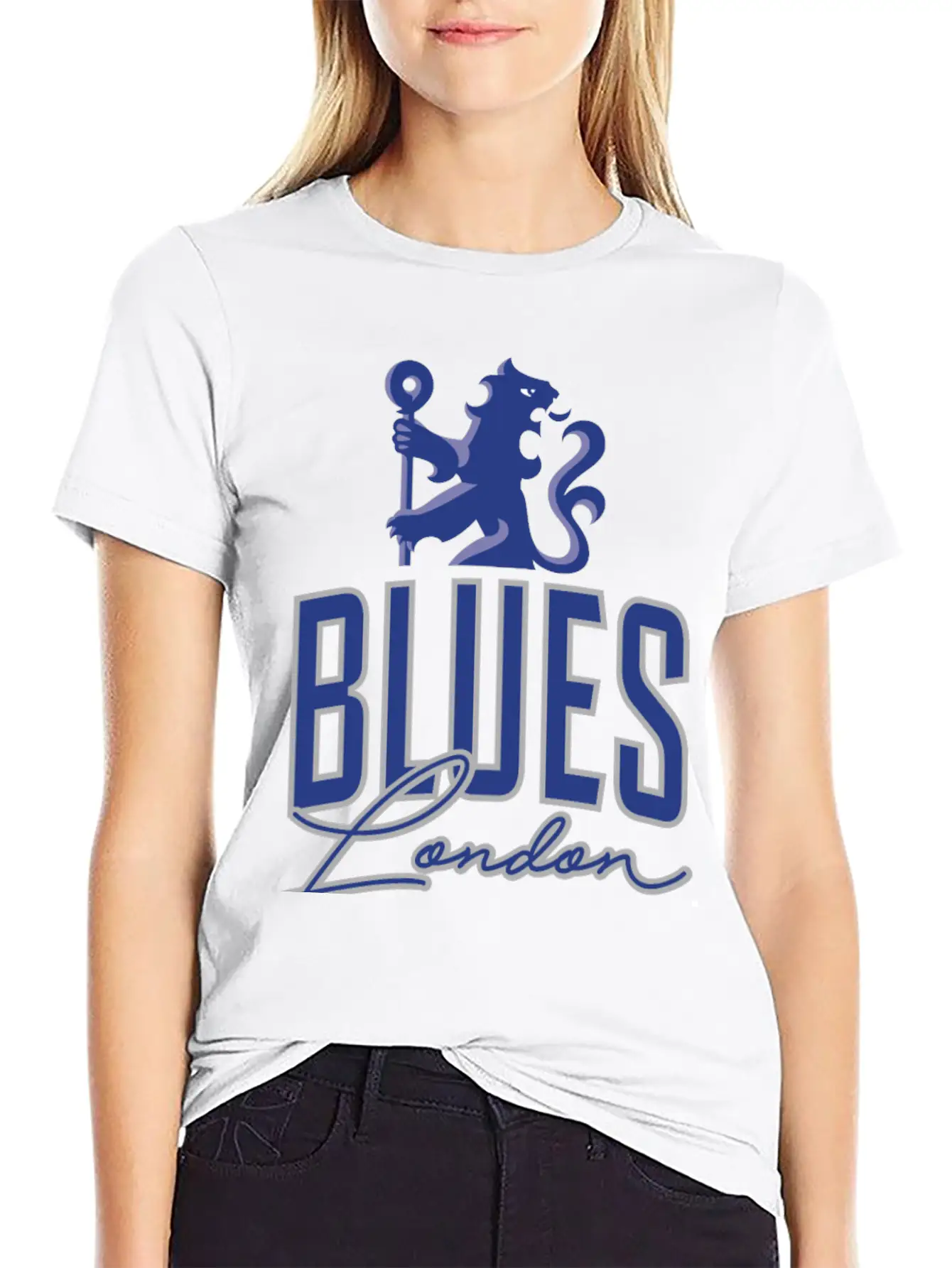 Blues Of London Unisex Casual T-Shirt – Clean Design For Daily Comfort