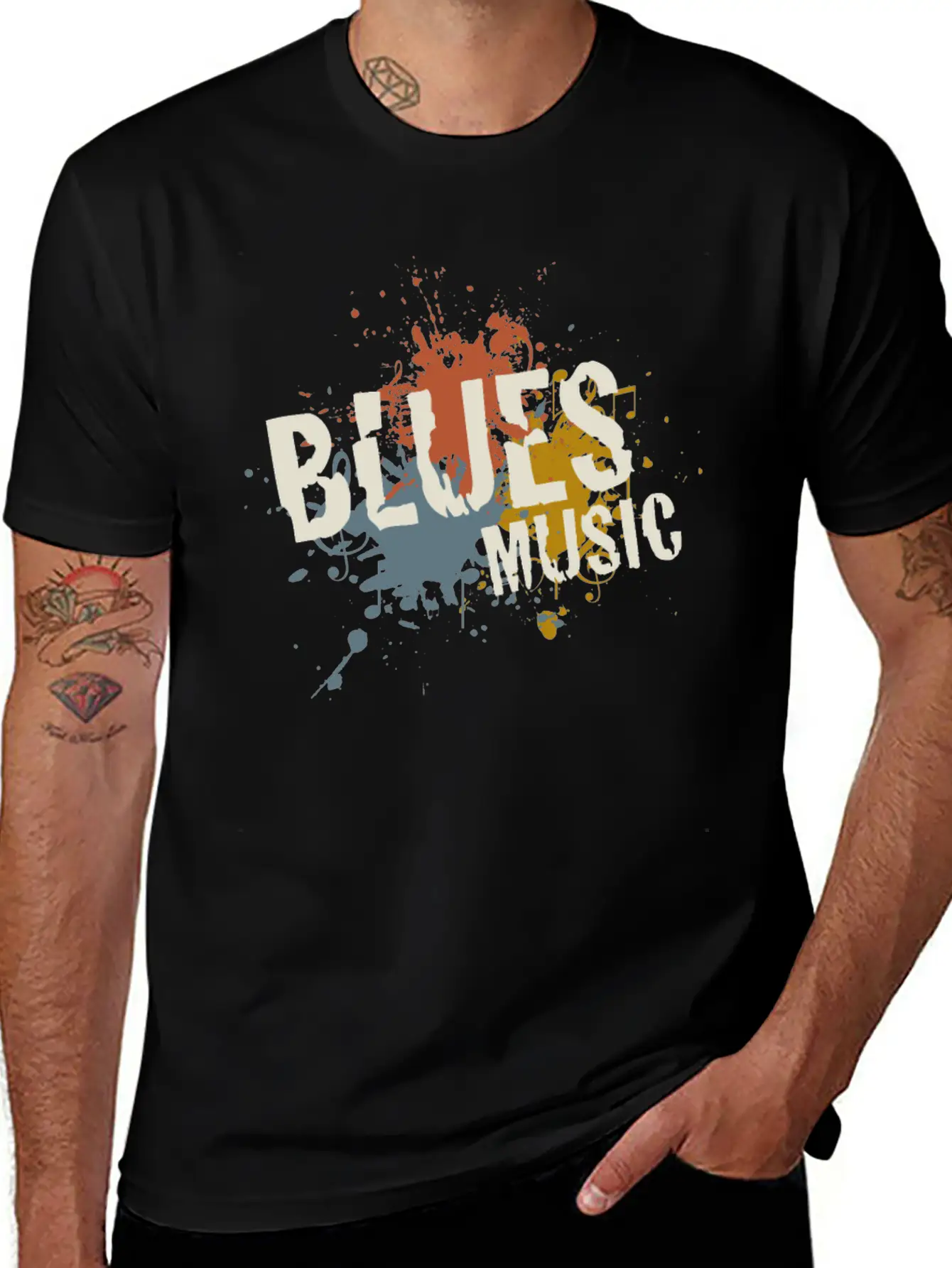 Blues Unisex Casual T-Shirt – Clean Design For Daily Comfort