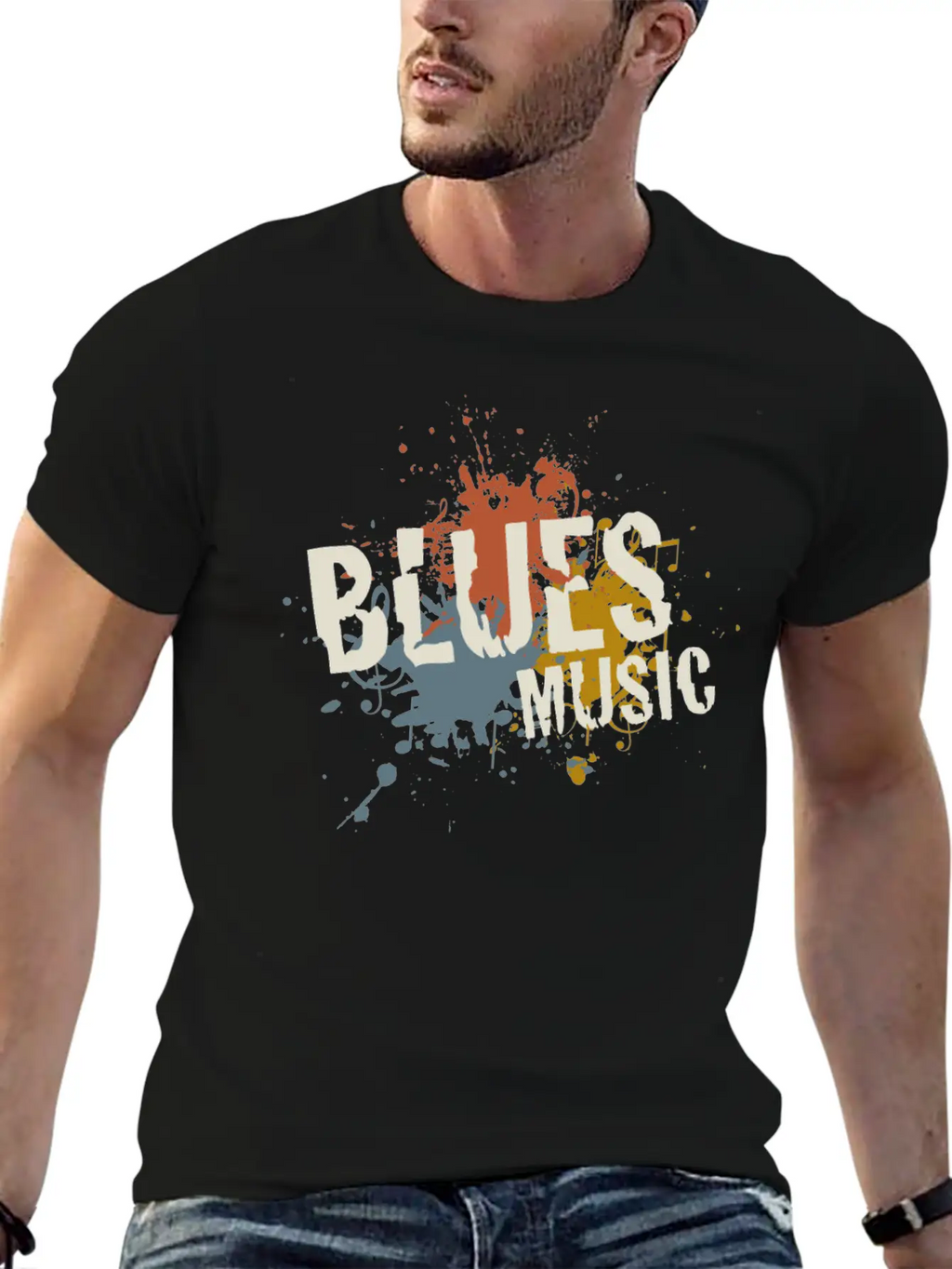 Blues Unisex Casual T-Shirt – Clean Design For Daily Comfort