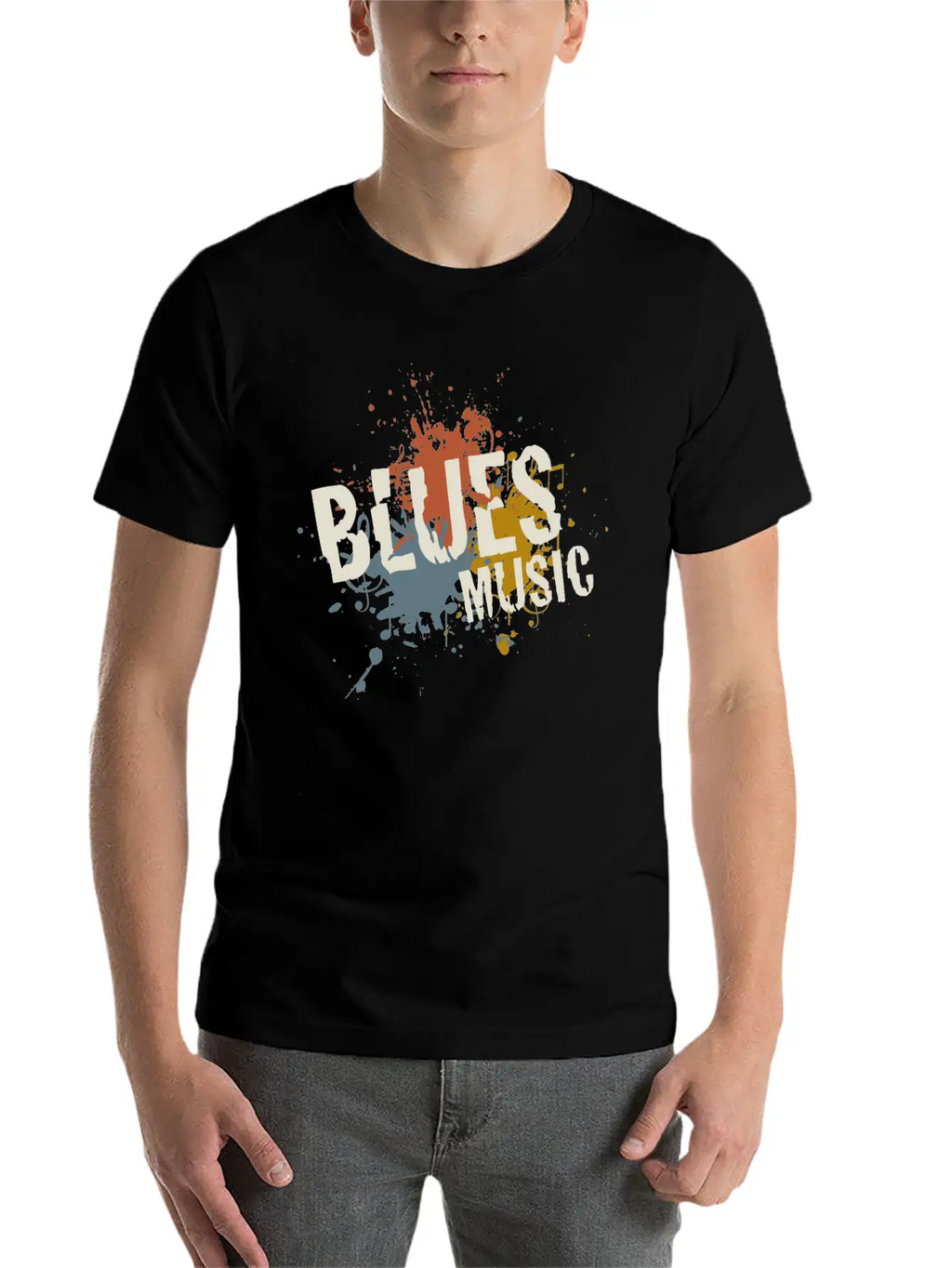 Blues Unisex Casual T-Shirt – Clean Design For Daily Comfort
