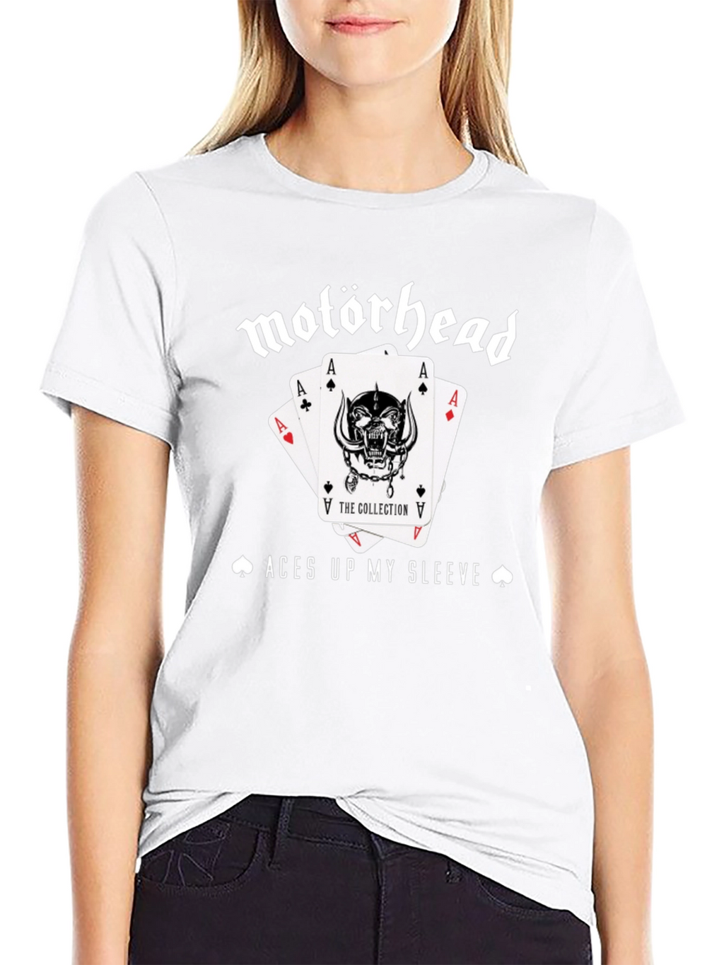 Motörhead Aces Up My Sleeve Black T-Shirt