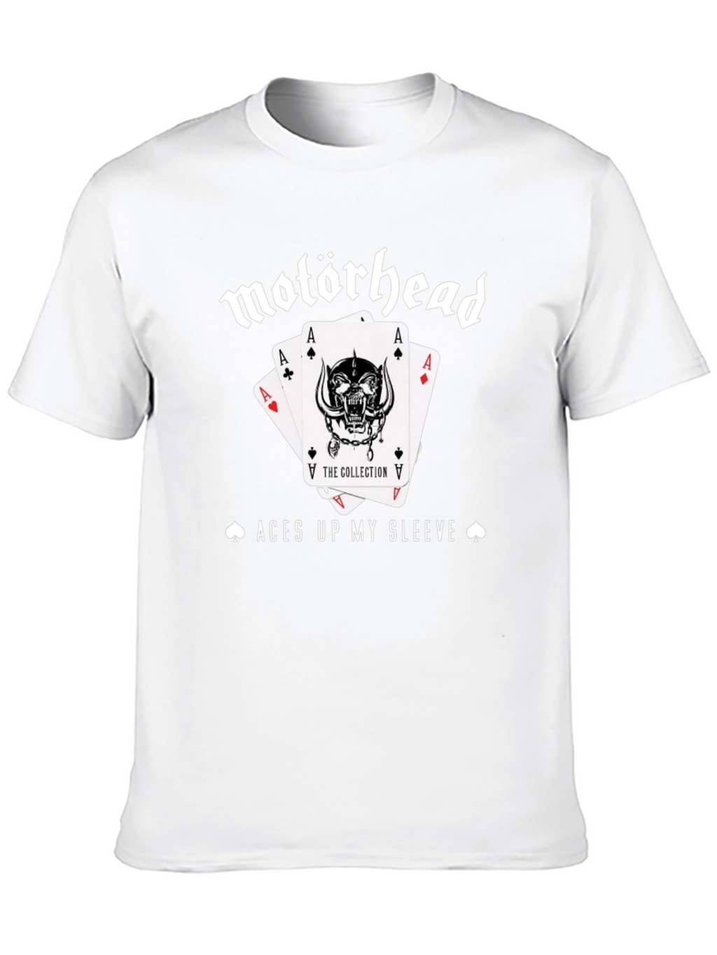 Motörhead Aces Up My Sleeve Black T-Shirt