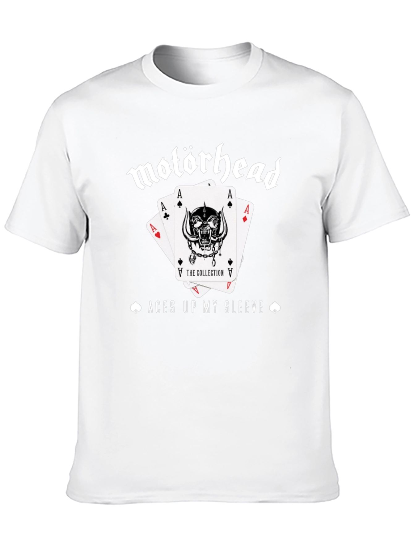 Motörhead Aces Up My Sleeve Black T-Shirt