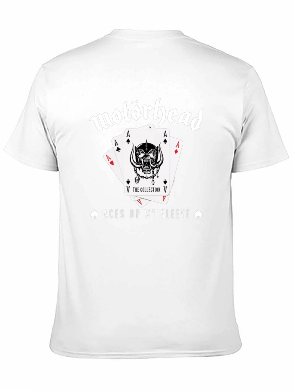 Motörhead Aces Up My Sleeve Black T-Shirt