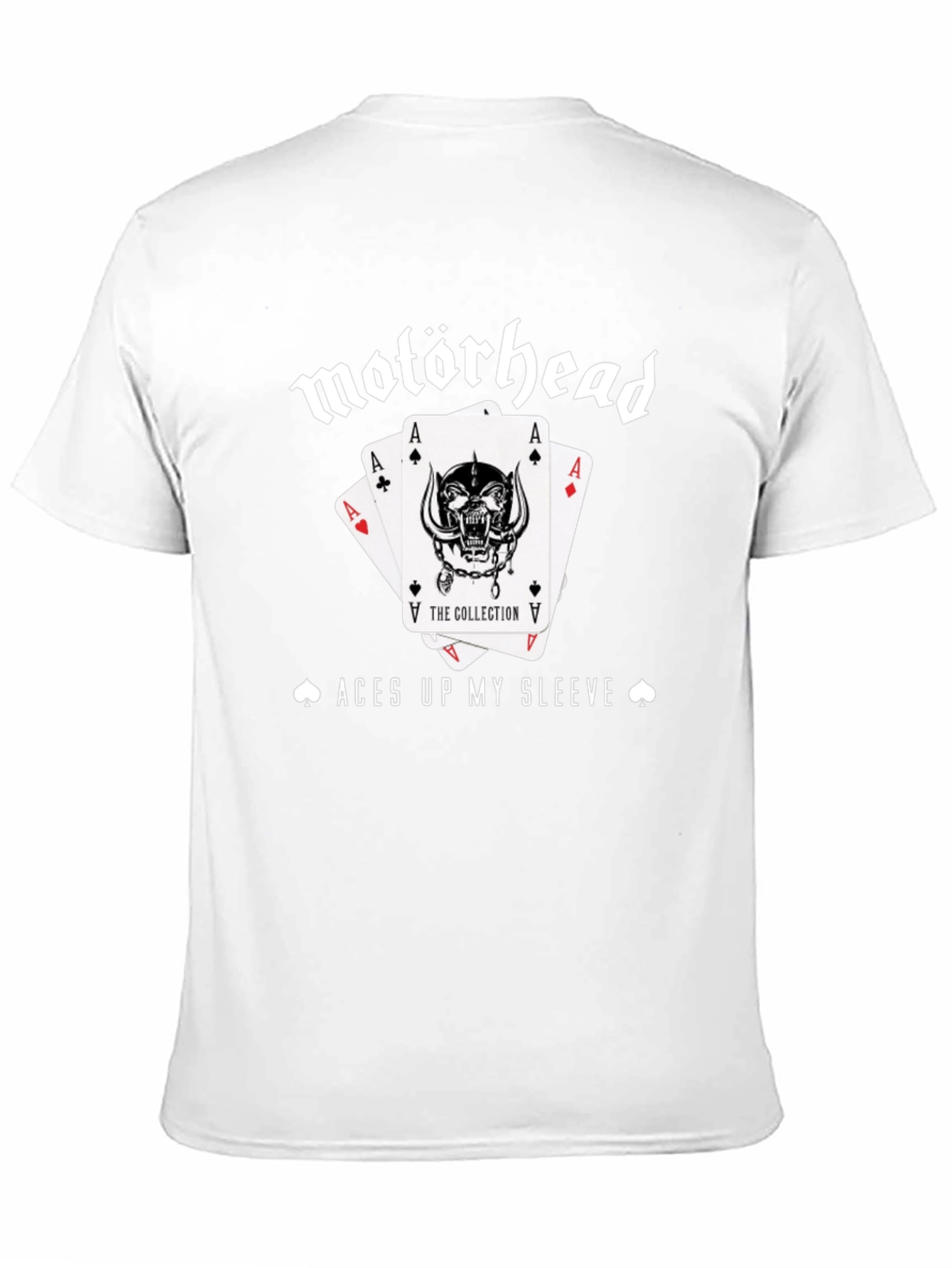 Motörhead Aces Up My Sleeve Black T-Shirt