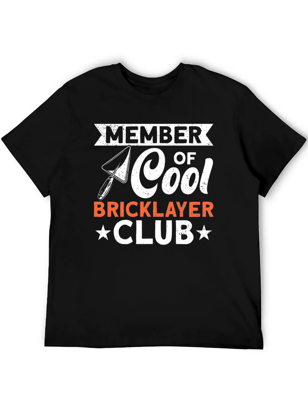 Cool Bricklayer Club Graphic T-Shirt