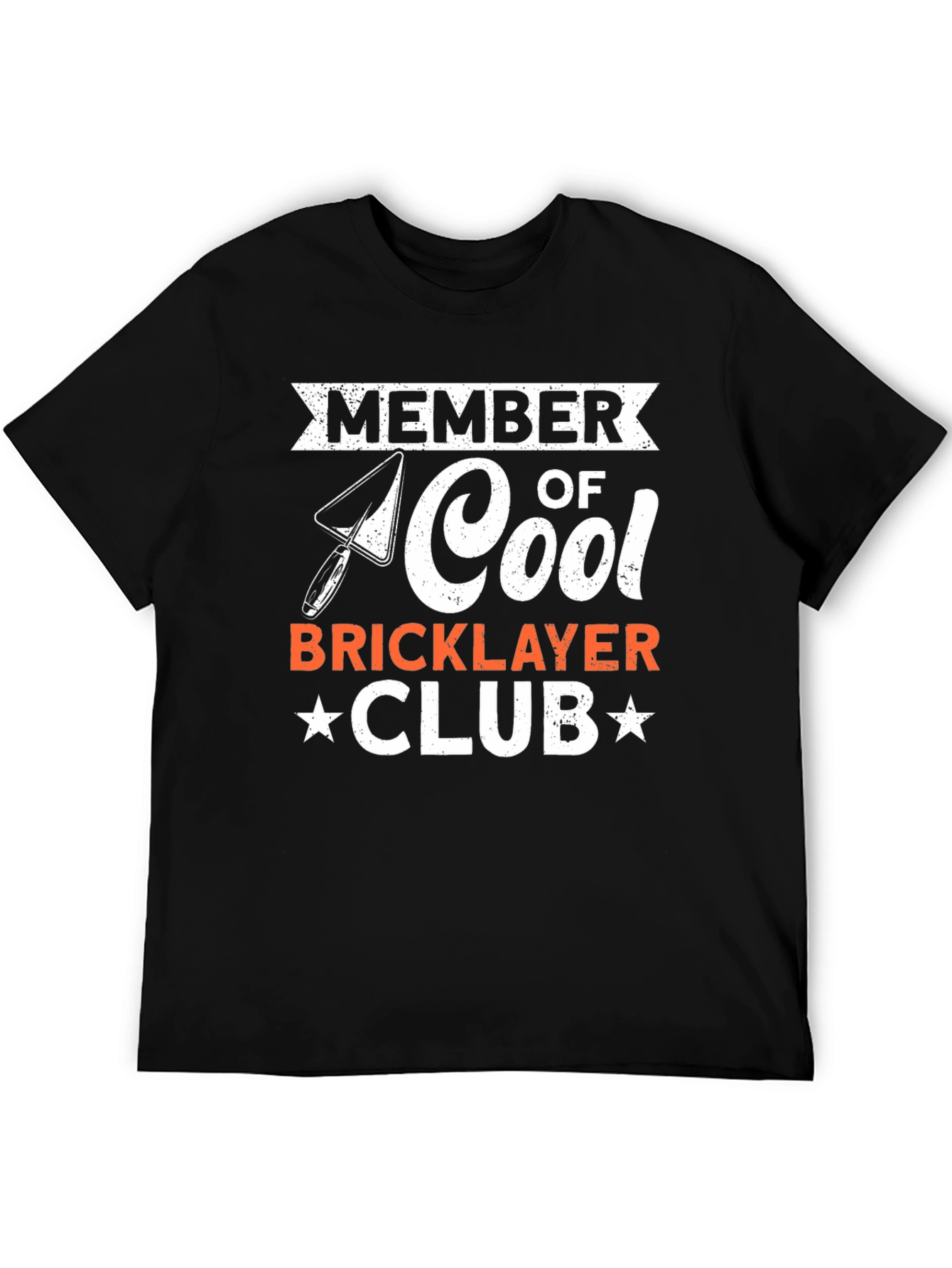 Cool Bricklayer Club Graphic T-Shirt