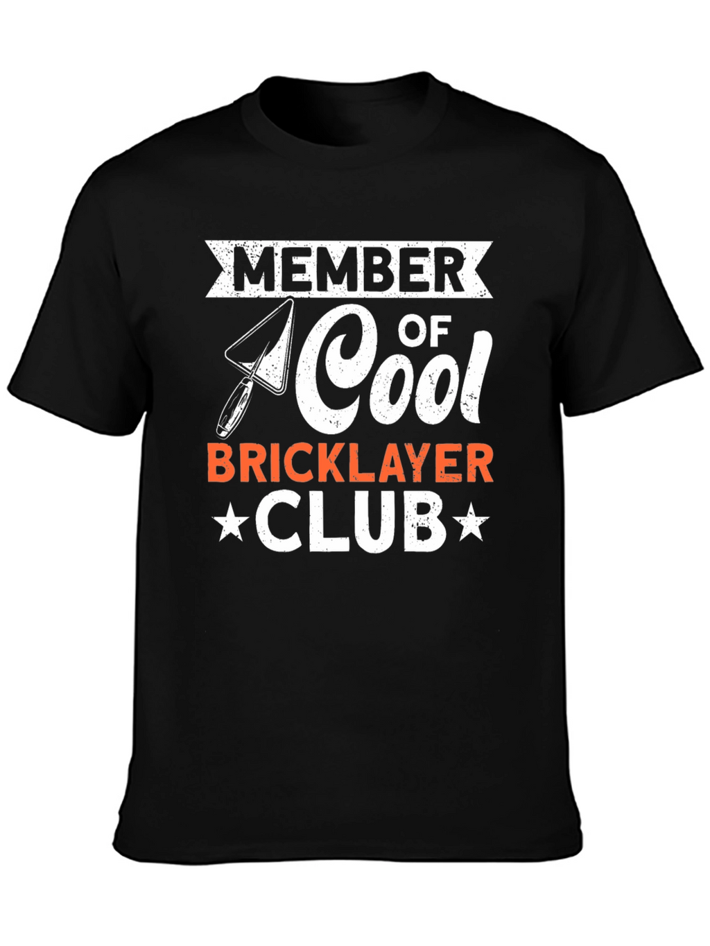 Cool Bricklayer Club Graphic T-Shirt