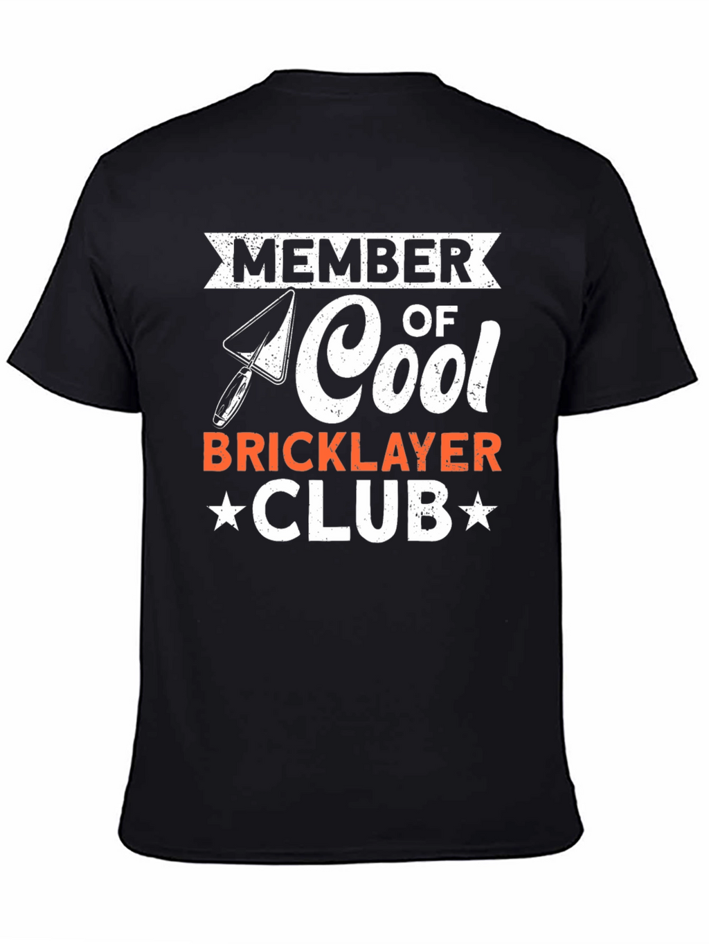 Cool Bricklayer Club Graphic T-Shirt