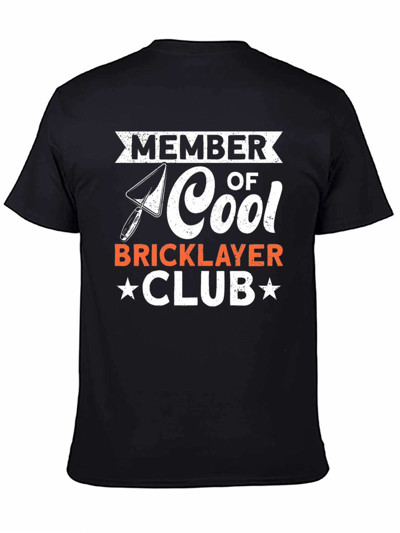Cool Bricklayer Club Graphic T-Shirt