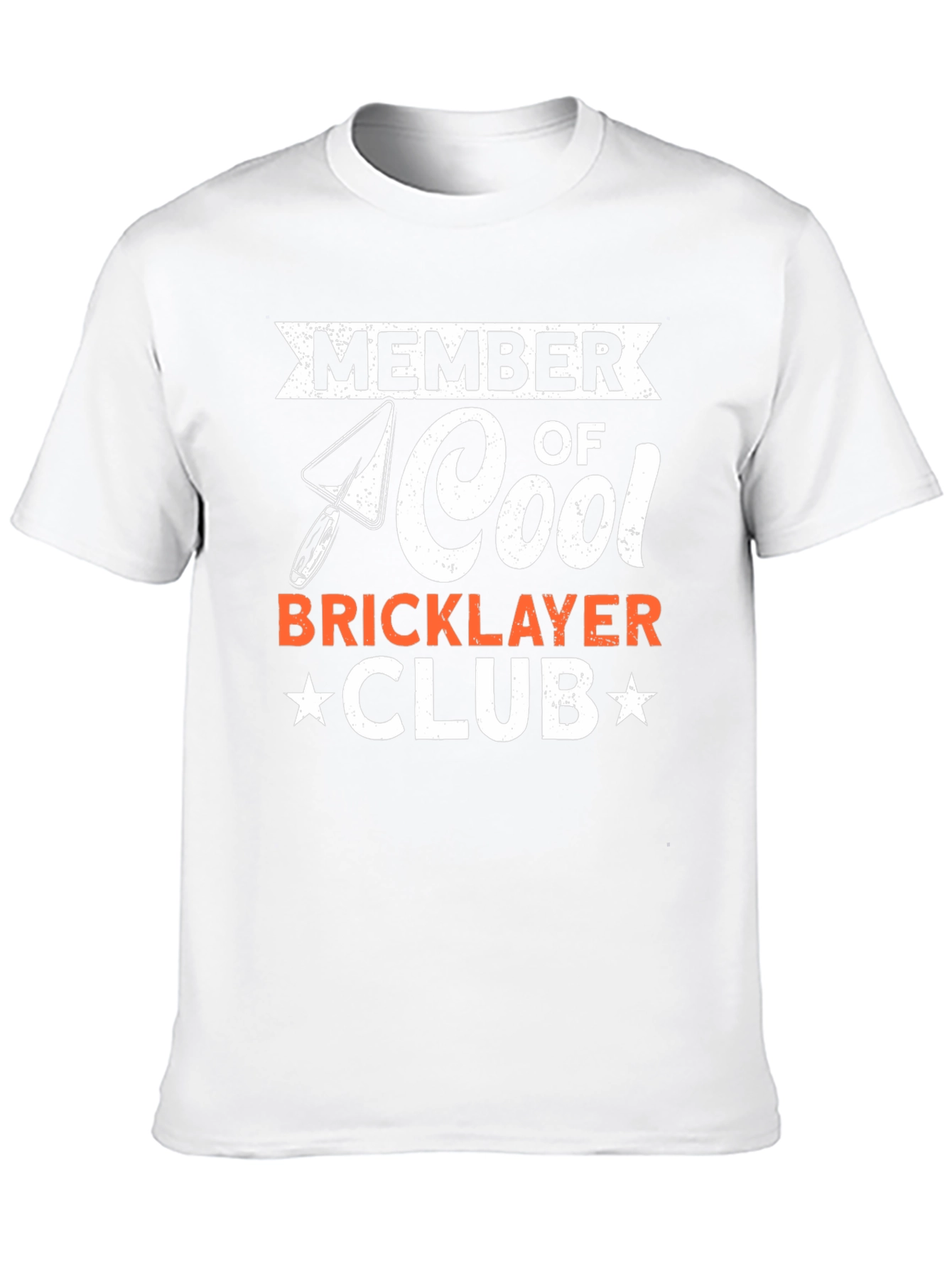 Cool Bricklayer Club Graphic T-Shirt