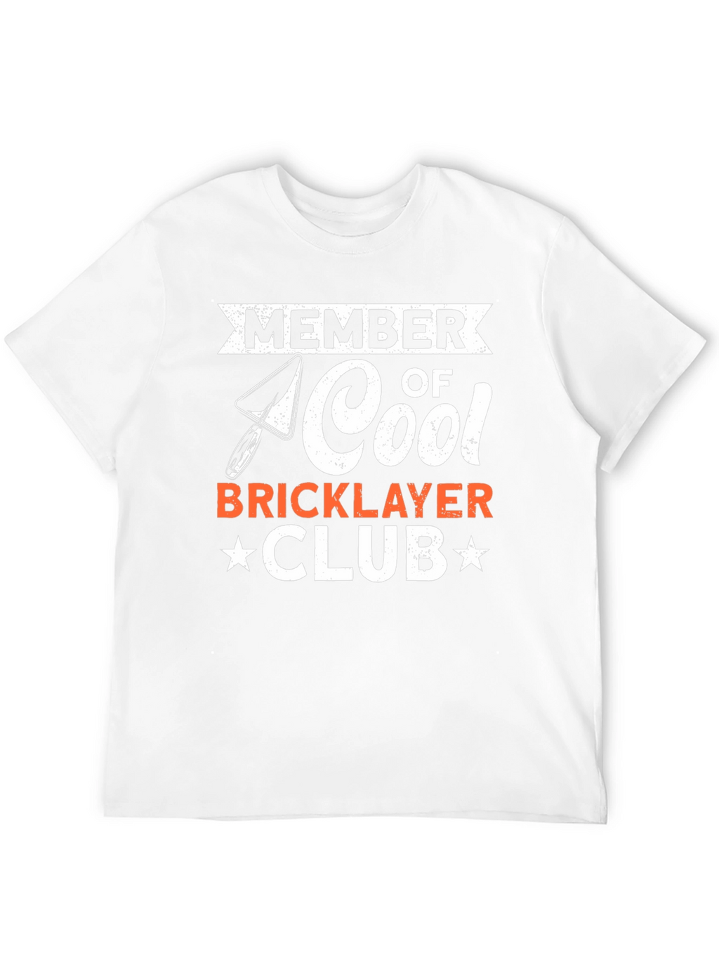 Cool Bricklayer Club Graphic T-Shirt