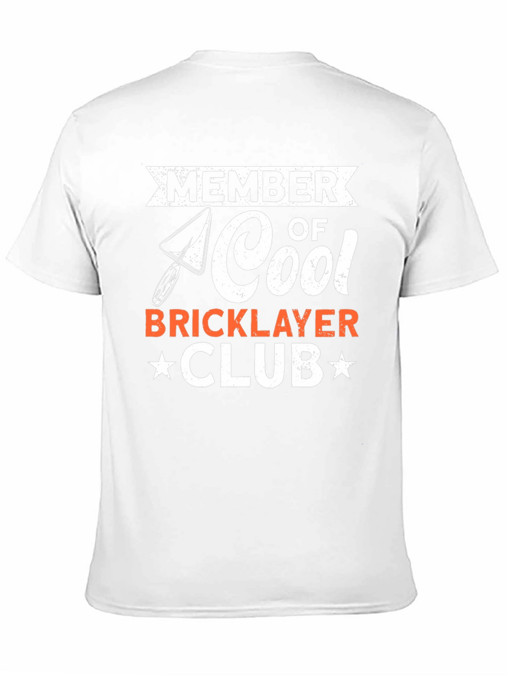 Cool Bricklayer Club Graphic T-Shirt