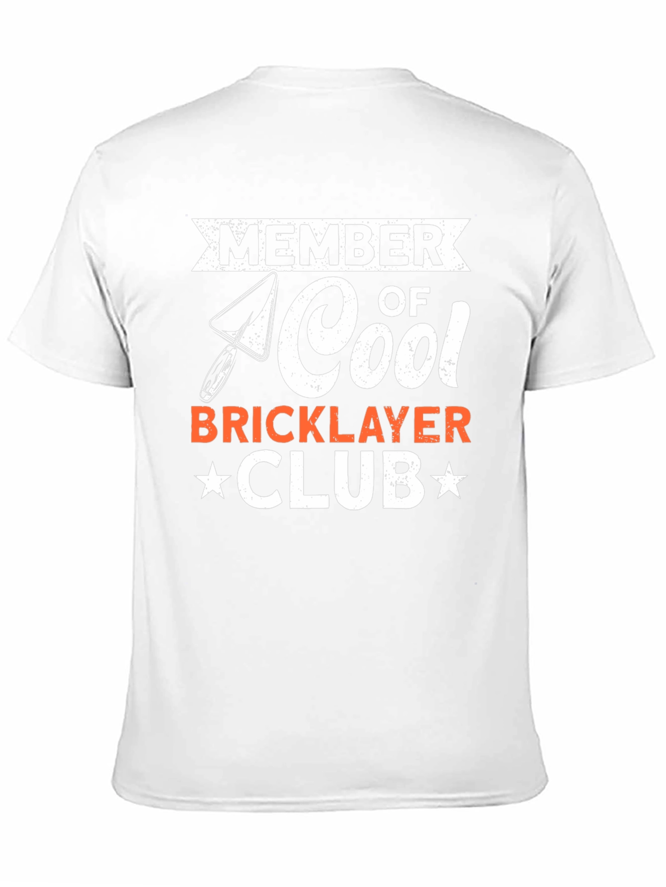Cool Bricklayer Club Graphic T-Shirt