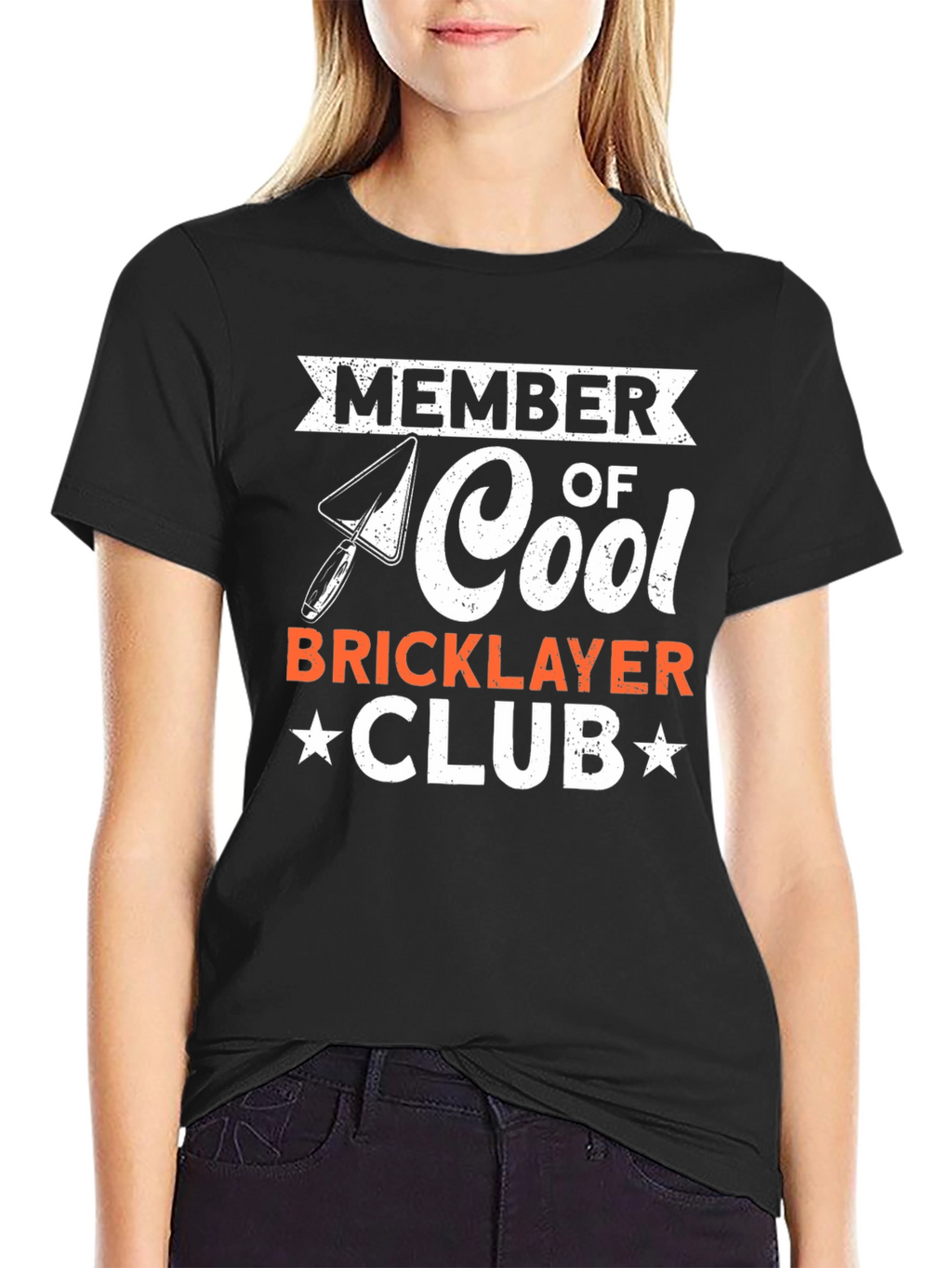 Cool Bricklayer Club Graphic T-Shirt