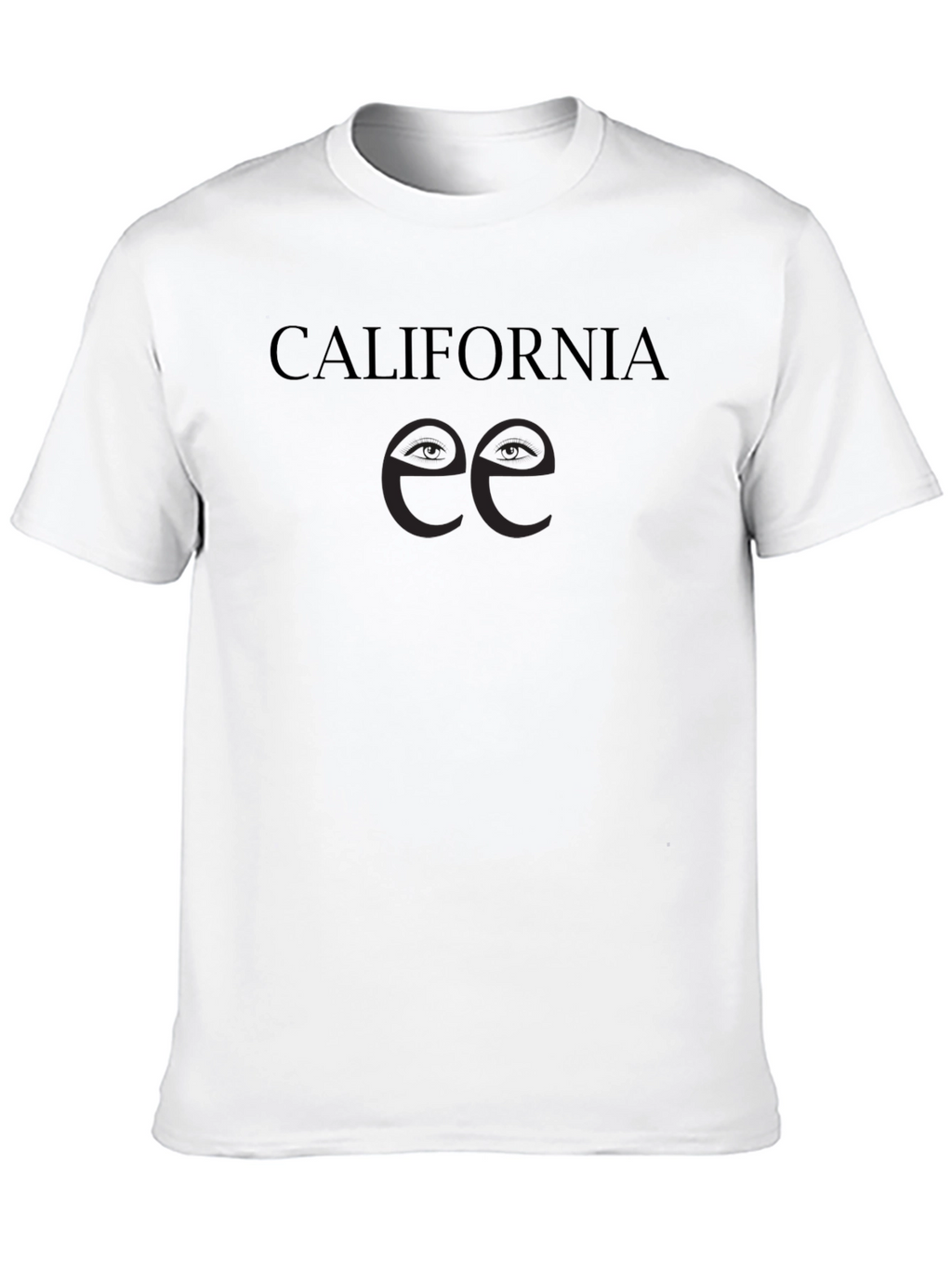 California Eyes Black T-Shirt