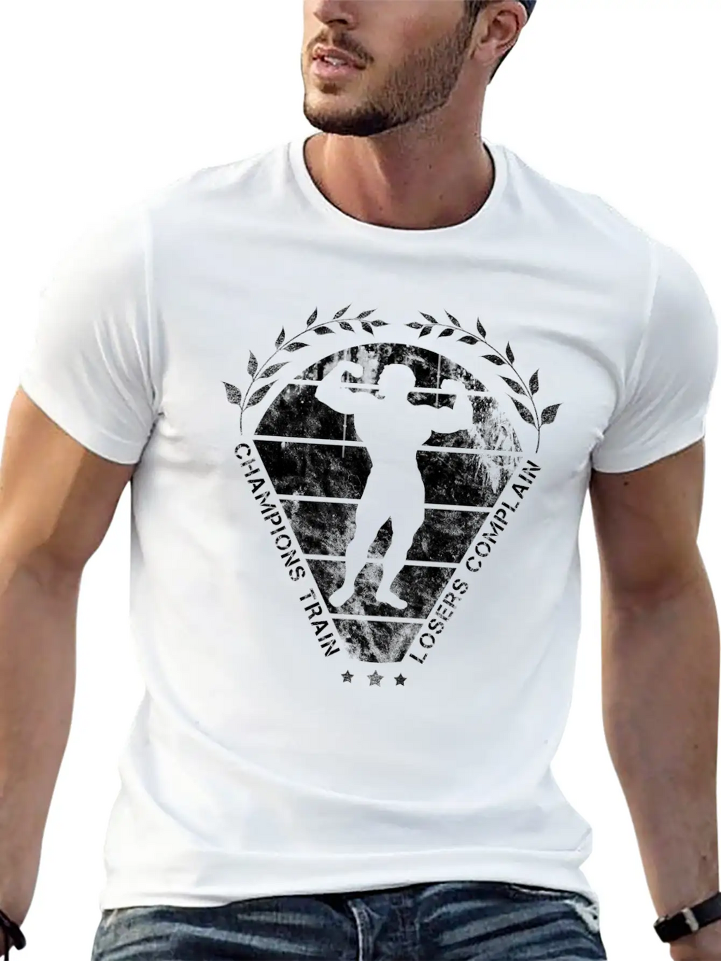 Body Building, Champions Sore Muscles Gift Unisex Casual T-Shirt – Clean Design For Daily Comfort