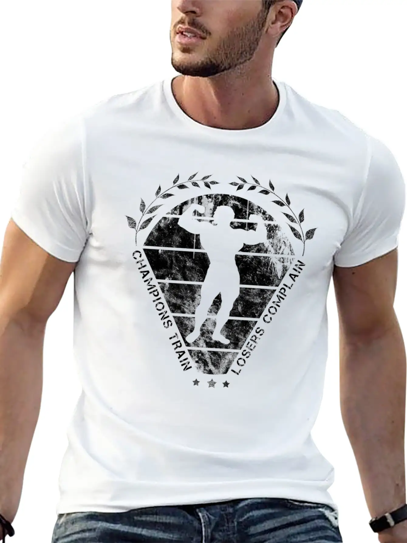 Body Building, Champions Sore Muscles Gift Unisex Casual T-Shirt – Clean Design For Daily Comfort