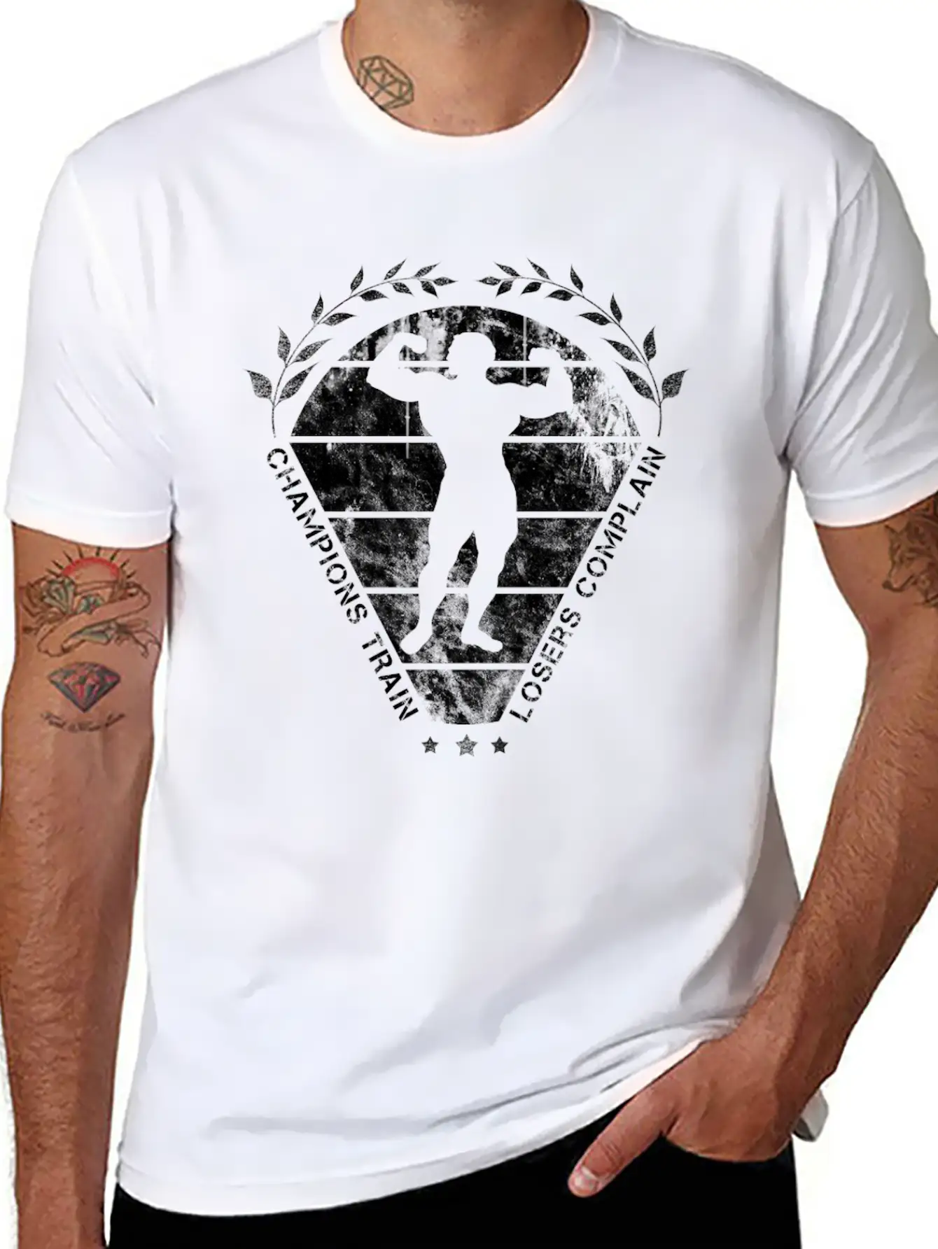 Body Building, Champions Sore Muscles Gift Unisex Casual T-Shirt – Clean Design For Daily Comfort