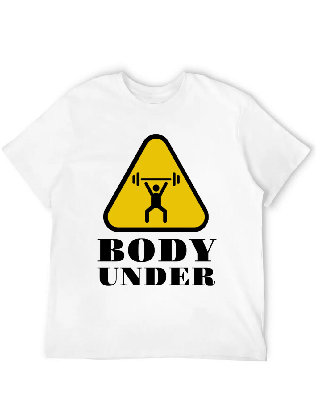 Body Under Construction Casual Graphic T-Shirt – Simple And Comfortable Daily Wear