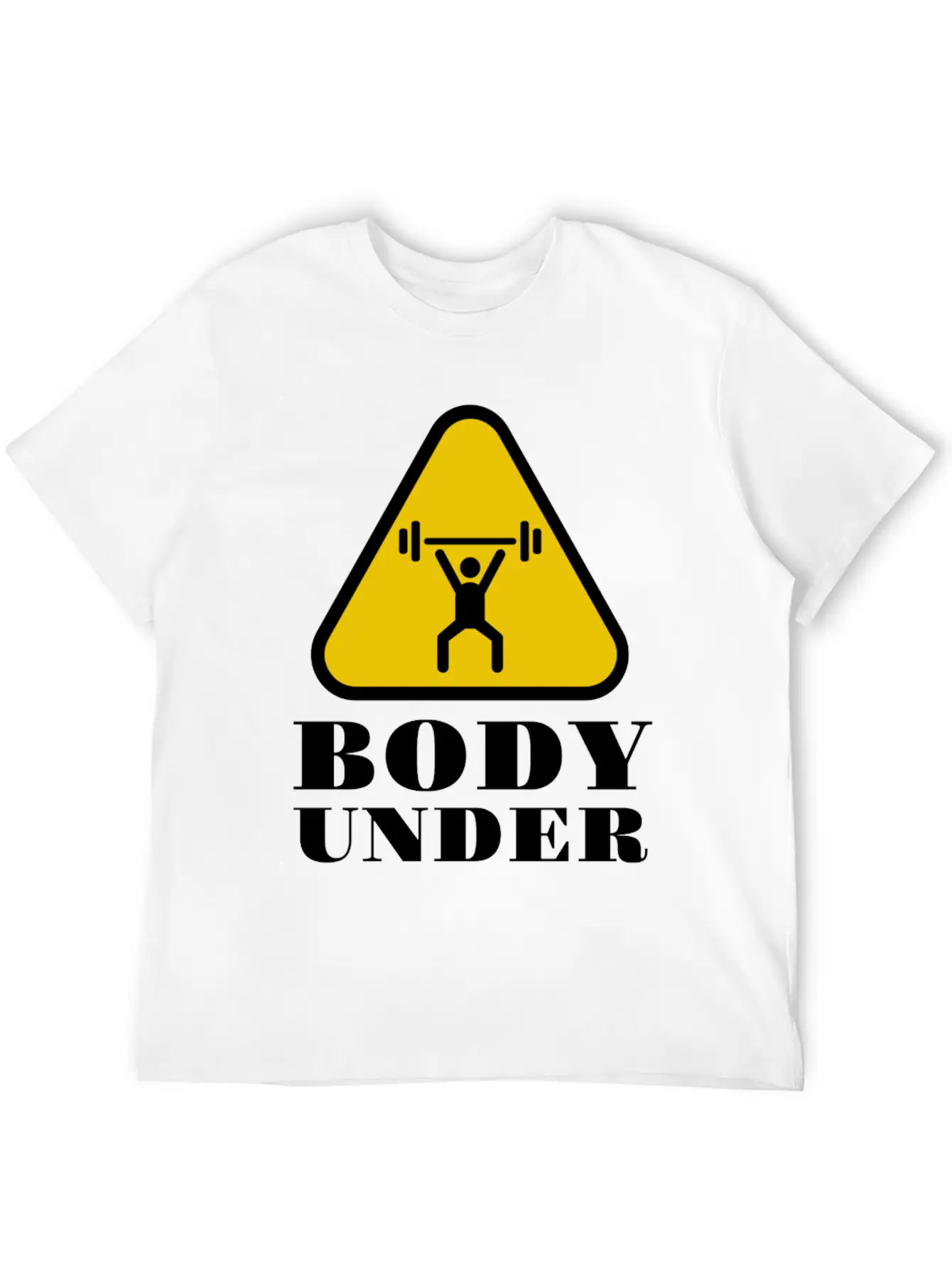 Body Under Construction Casual Graphic T-Shirt – Simple And Comfortable Daily Wear