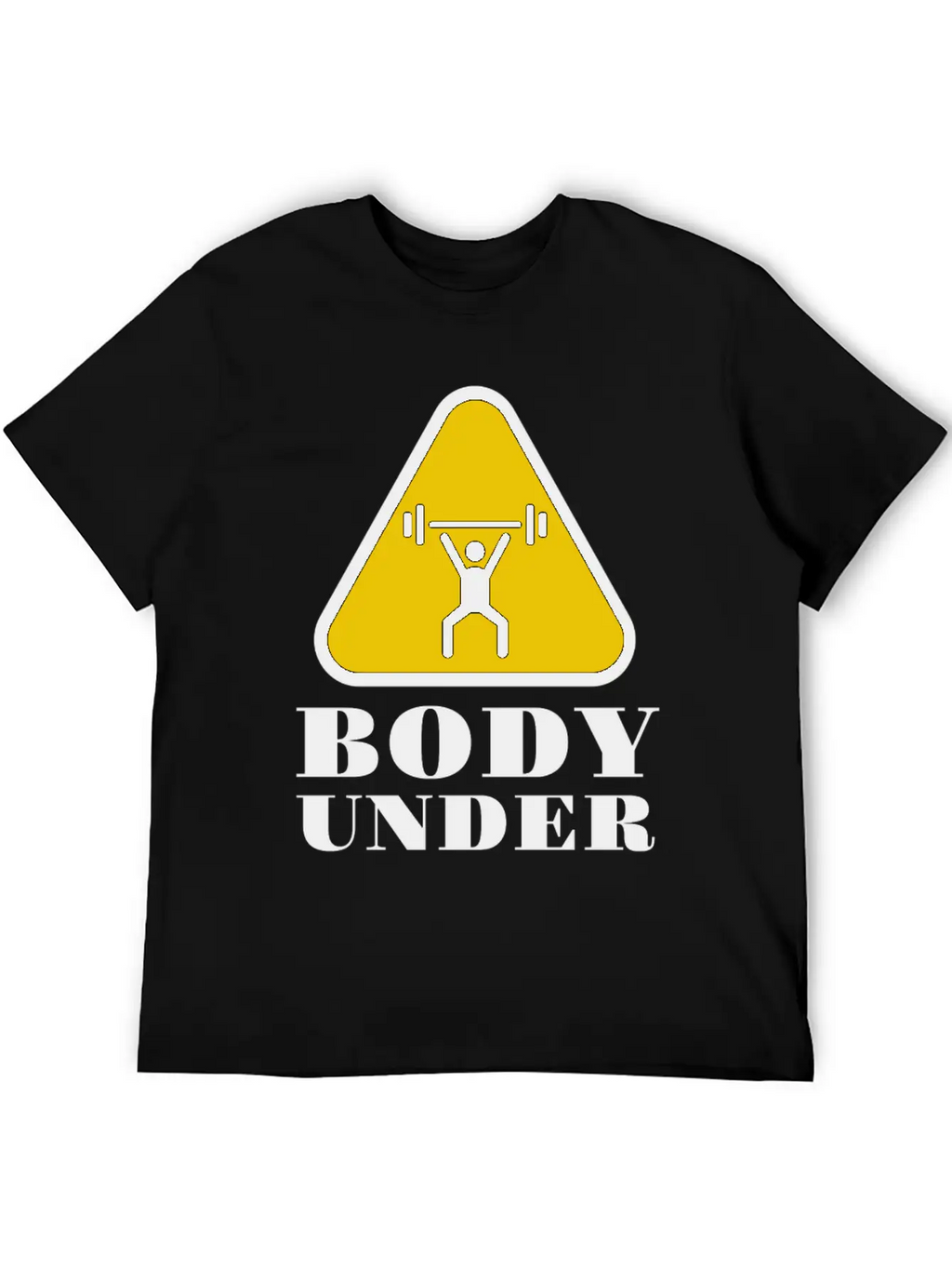 Body Under Construction Casual Graphic T-Shirt – Simple And Comfortable Daily Wear