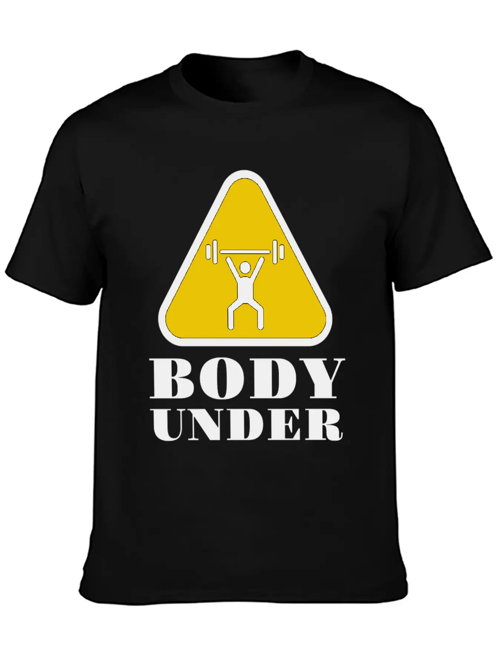 Body Under Construction Casual Graphic T-Shirt – Simple And Comfortable Daily Wear