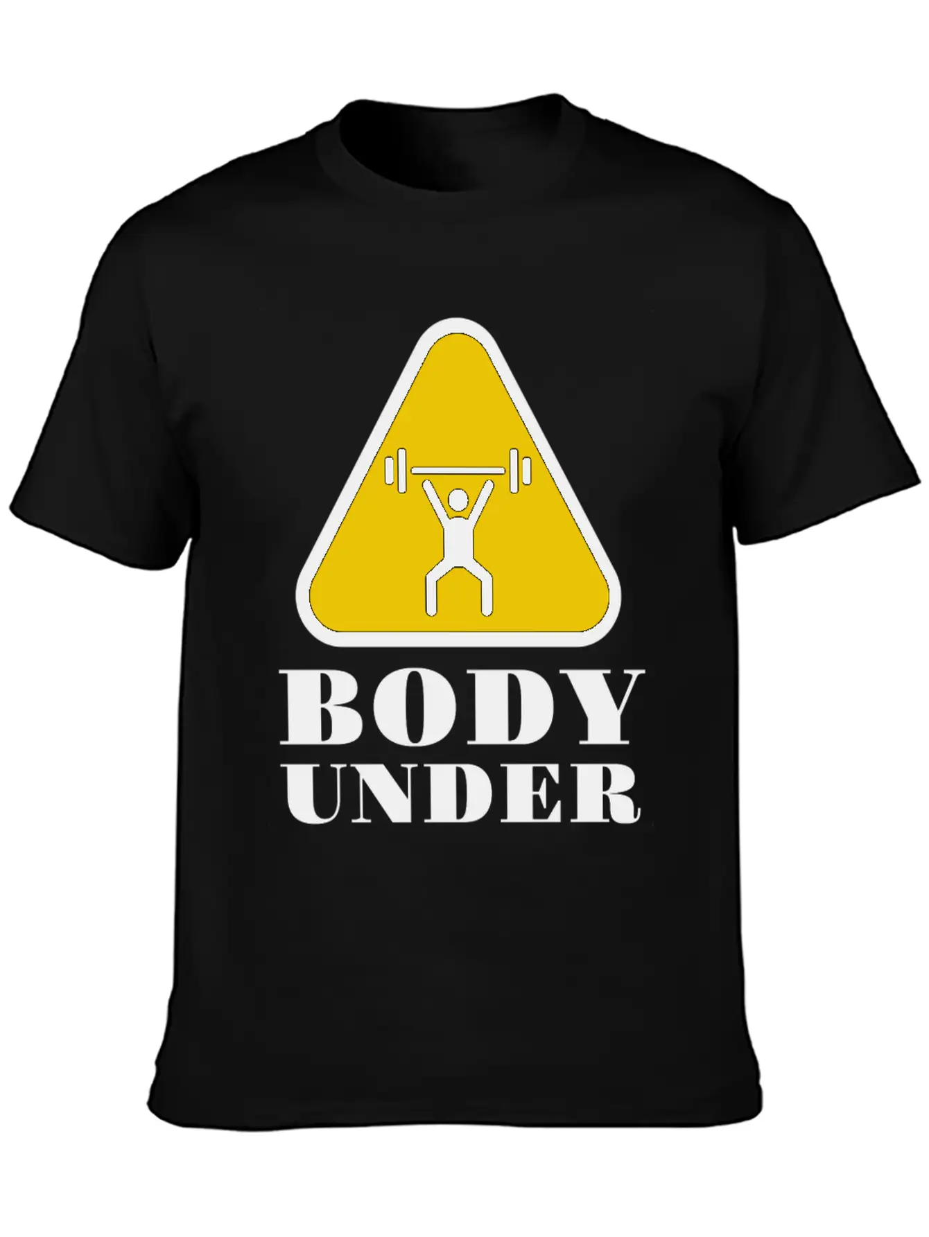 Body Under Construction Casual Graphic T-Shirt – Simple And Comfortable Daily Wear