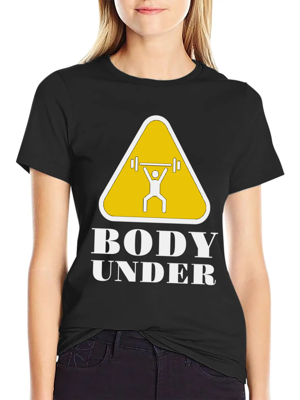 Body Under Construction Casual Graphic T-Shirt – Simple And Comfortable Daily Wear