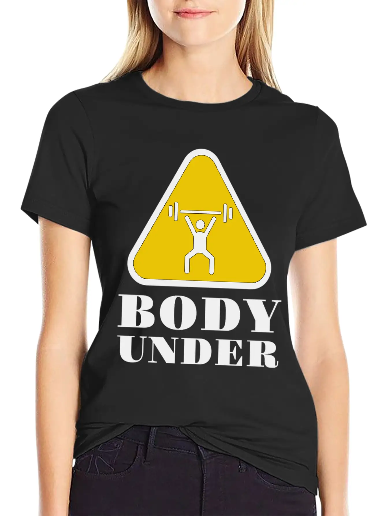 Body Under Construction Casual Graphic T-Shirt – Simple And Comfortable Daily Wear