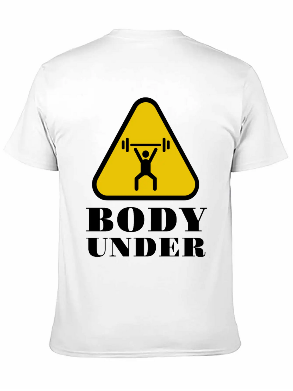 Body Under Construction Casual Graphic T-Shirt – Simple And Comfortable Daily Wear