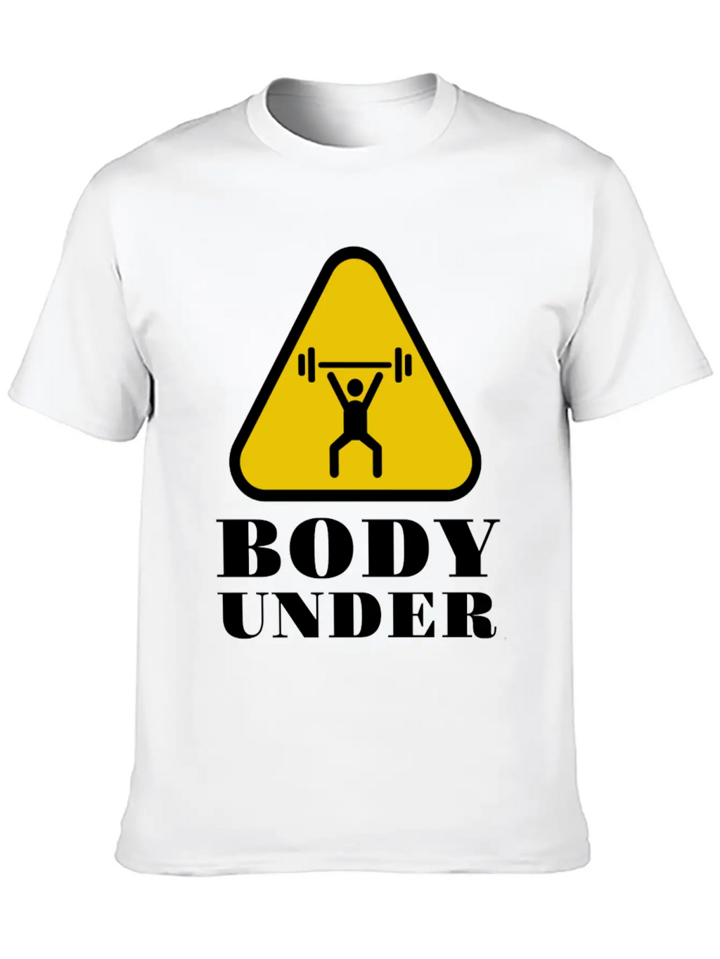Body Under Construction Casual Graphic T-Shirt – Simple And Comfortable Daily Wear