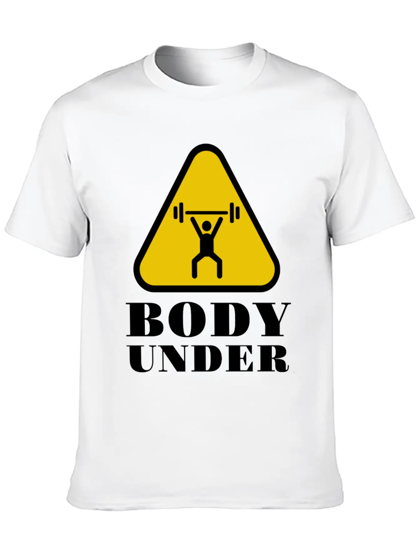 Body Under Construction Casual Graphic T-Shirt – Simple And Comfortable Daily Wear