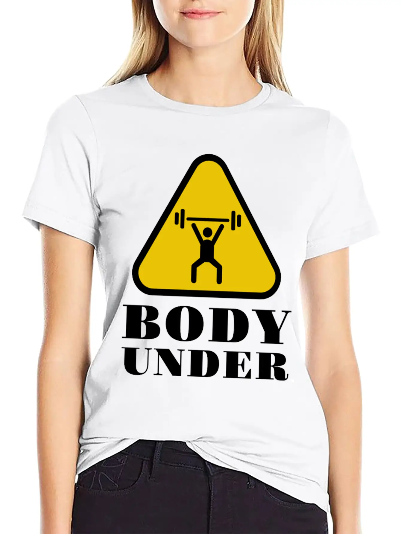 Body Under Construction Casual Graphic T-Shirt – Simple And Comfortable Daily Wear