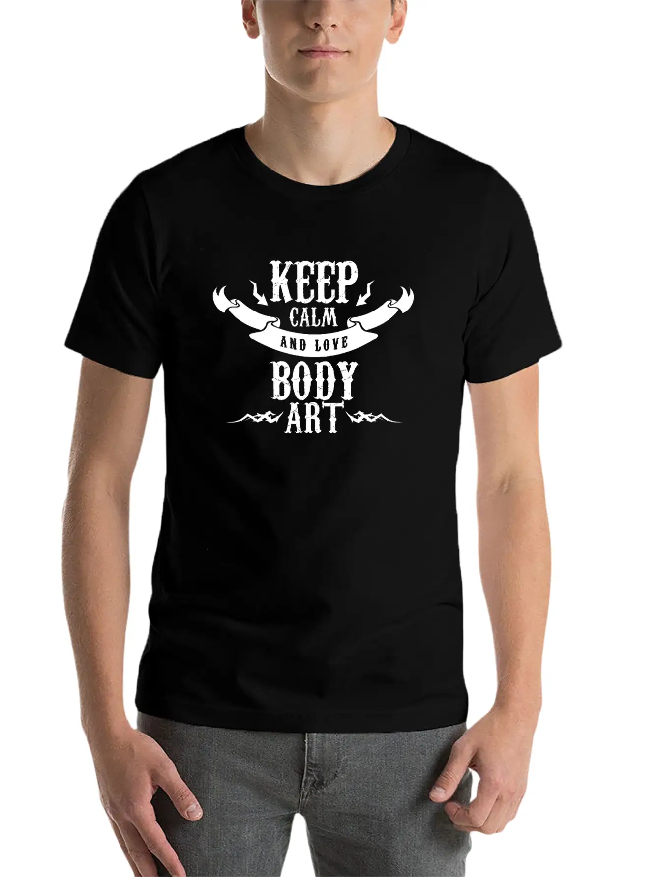 Bodyartist Bodyarts Bodyart Tattoo Ink Tattoos Essential Cotton Tee For Daily Outfits – Unisex Style